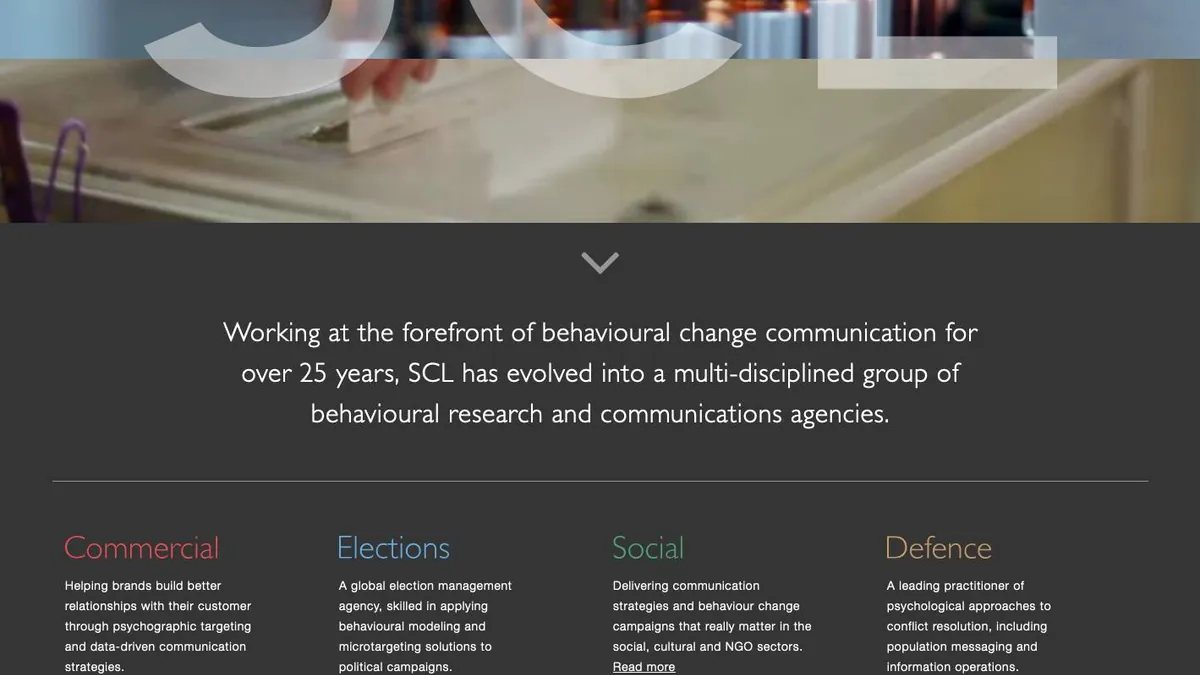 Cambridge Analytica / SCL Group 3
