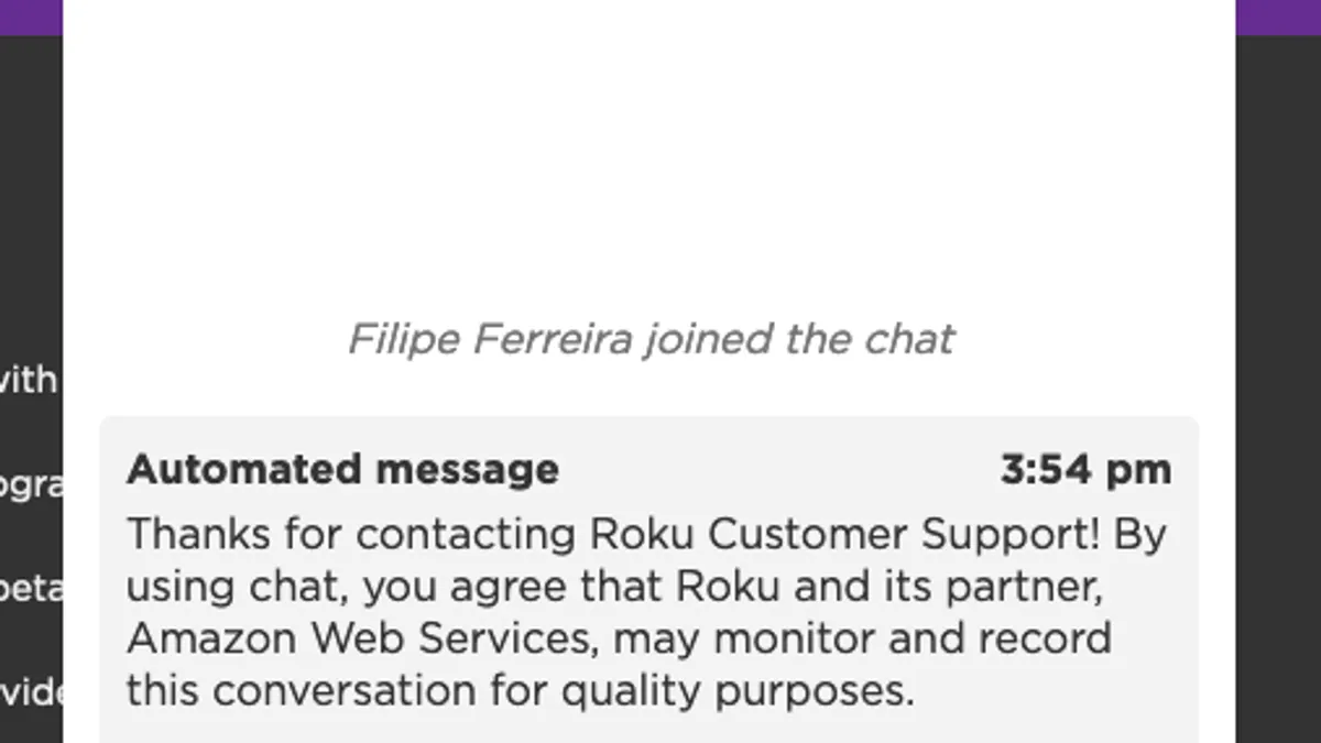 Roku AI Powered Support Chat 2